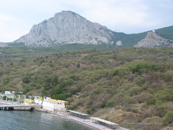 Пляж пионерлагеря